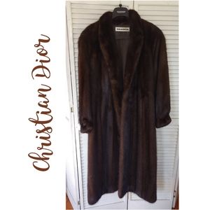Christian Dior Mink Fur Coat